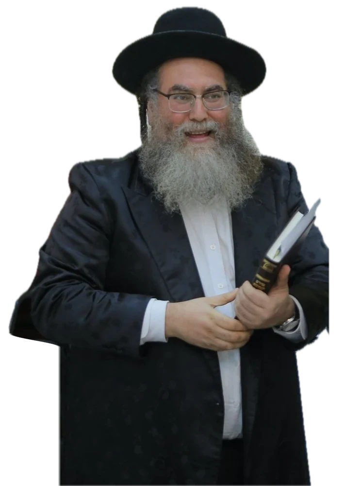 הרב יוסף יחד חדאד שליט״א אוחז ספר